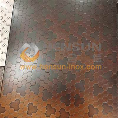 Emboss Stainless Steel Sheet