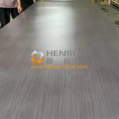 Wood Grain Stainless Steel Sheet